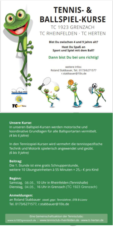 (TC 1923 Grenzach) 08.05., 04.05., www.tc1923grenzach.de